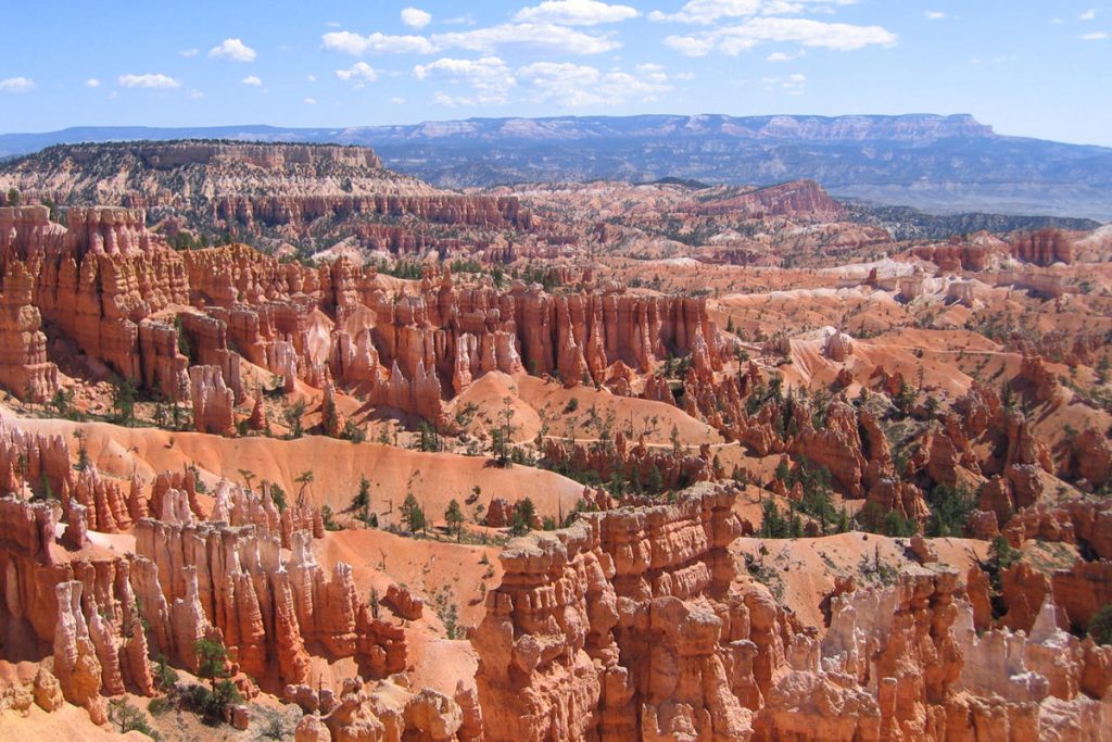 bryce canyon visto dall'elicottero