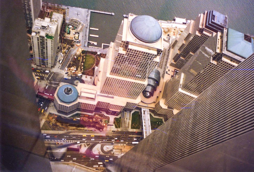 visuale dalle twint towers