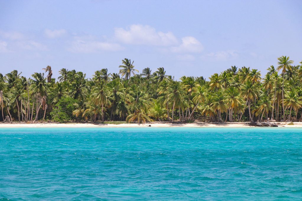 isola saona repubblica dominicana con bambini